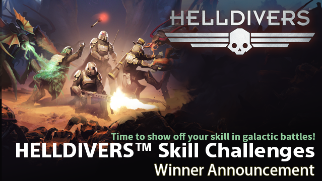 I Won @ PlayStation®Plus Helldivers Skill Challenge!